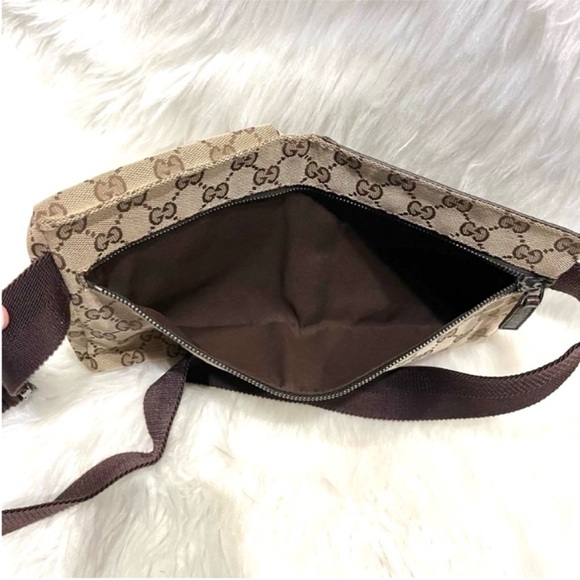 Authenticated Gucci Waist Belt Bum Bag Crossbody Shoulder Bag Carryall Tote - Picture 10 of 15